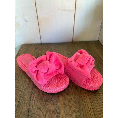 Fuchsia slippers Fuchsia slippers