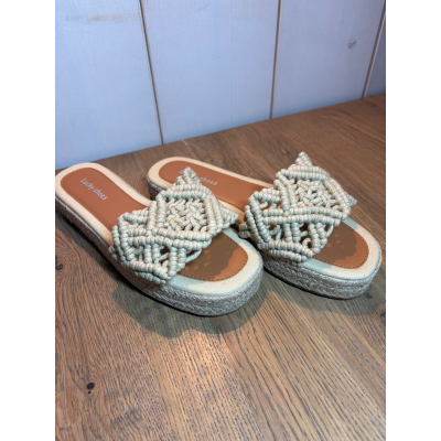 Khaki ibiza slippers Khaki ibiza slippers