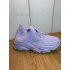 Paarse sneaker
