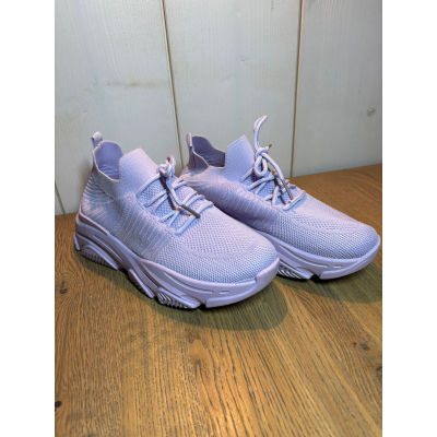 Paarse sneaker Paarse sneaker